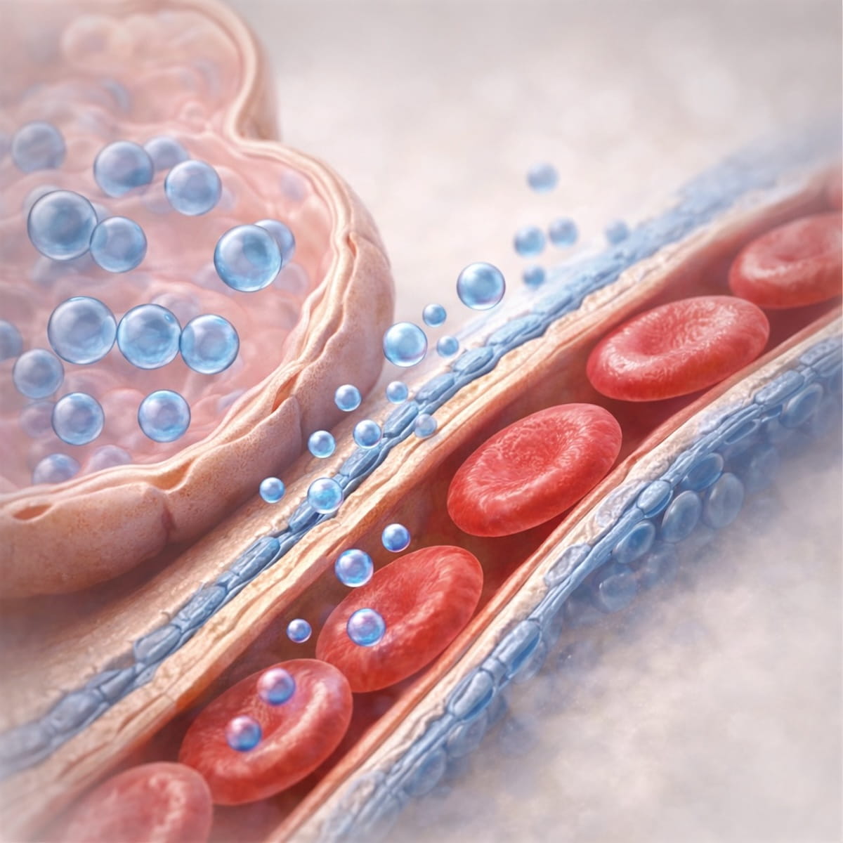 Строение альвеолярно-капиллярной мембраны