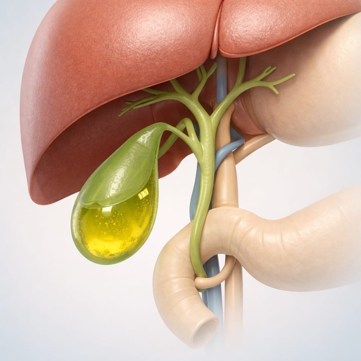 Анатомия желчного пузыря и желчевыводящей системы