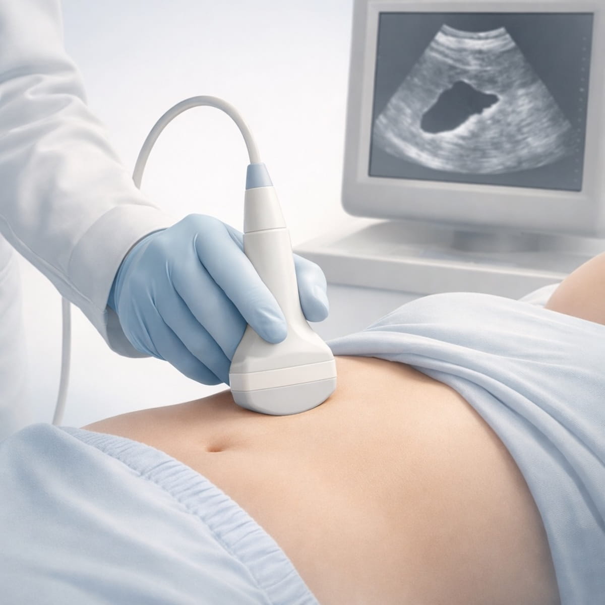 Проведение УЗИ желчного пузыря