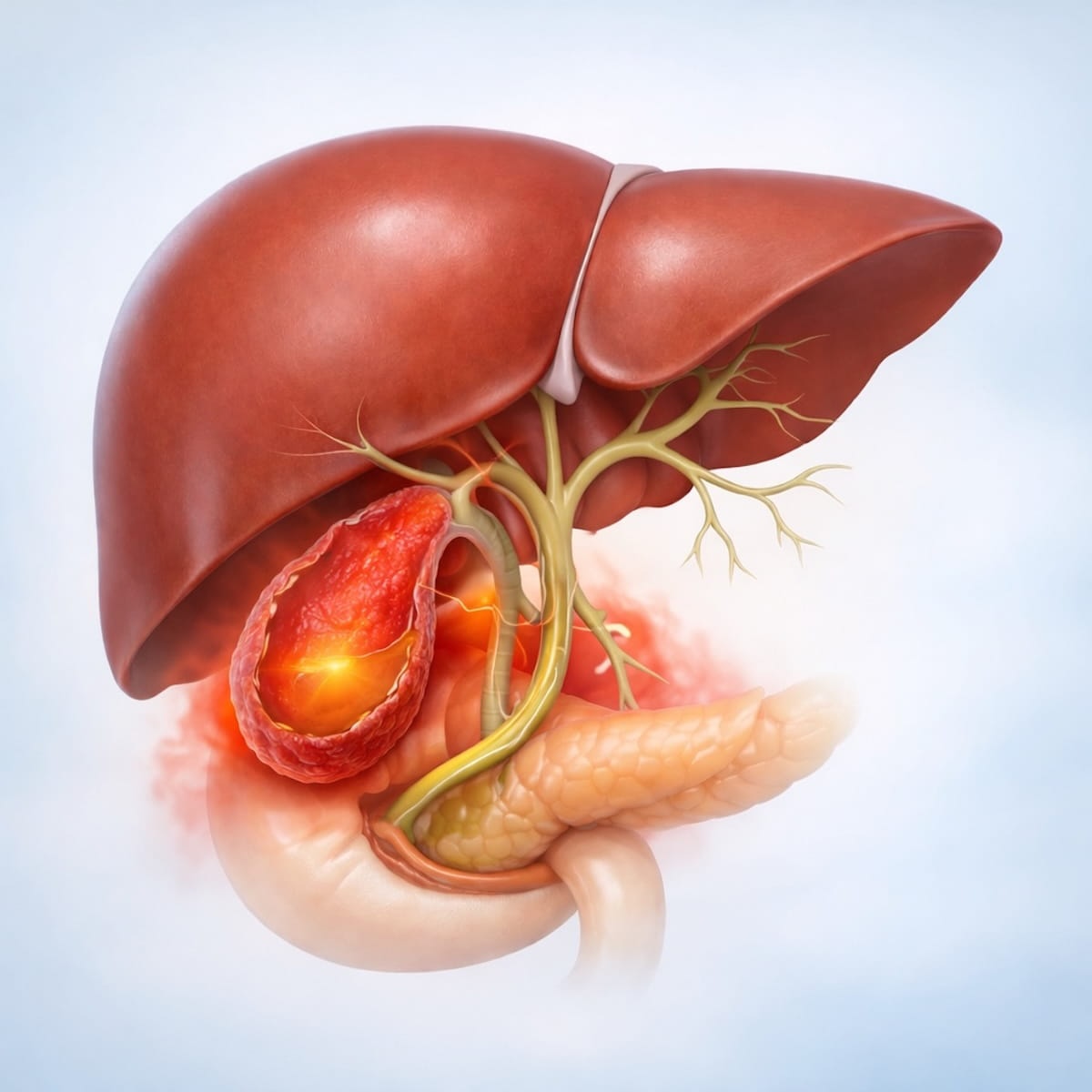 Воспаление желчного пузыря при холецистите