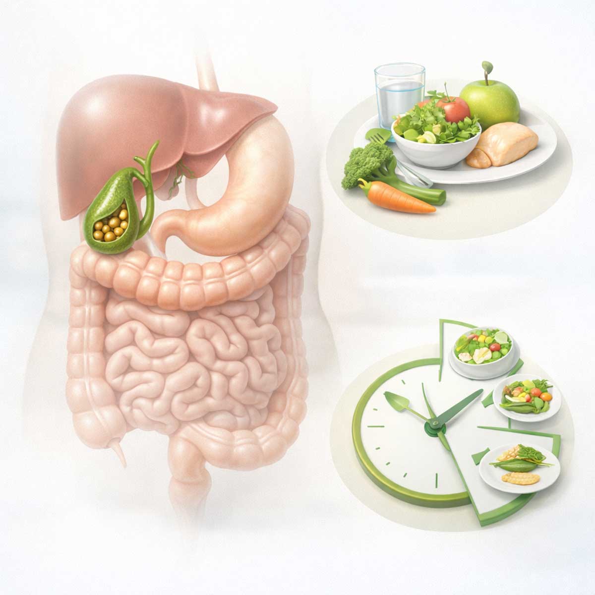 Диета как часть лечения желчнокаменной болезни