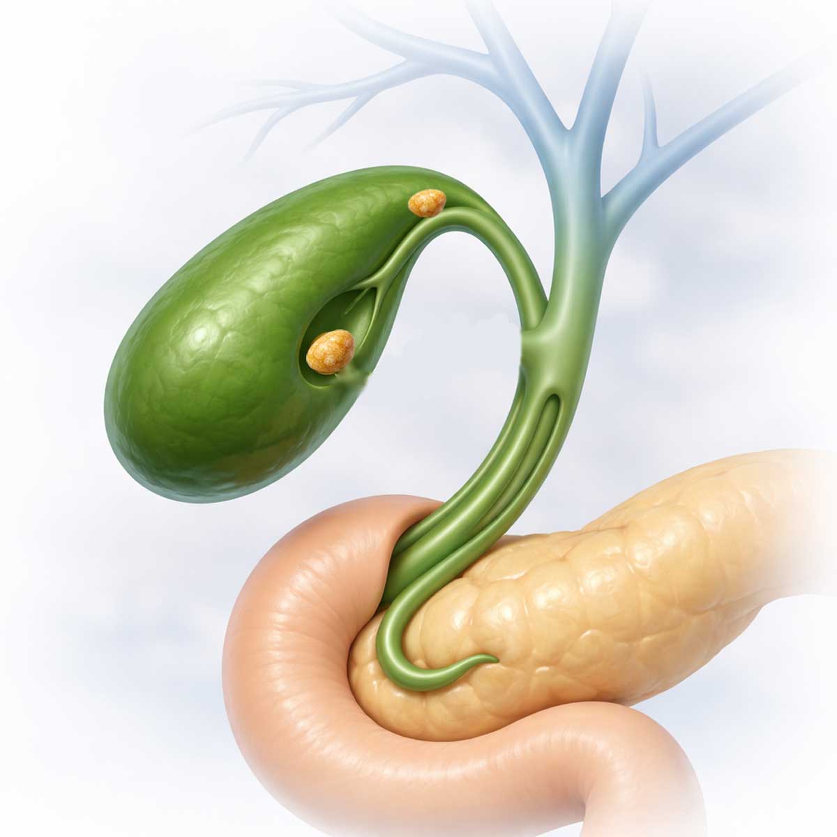 Камень в желчном пузыре и его движение по желчным протокам