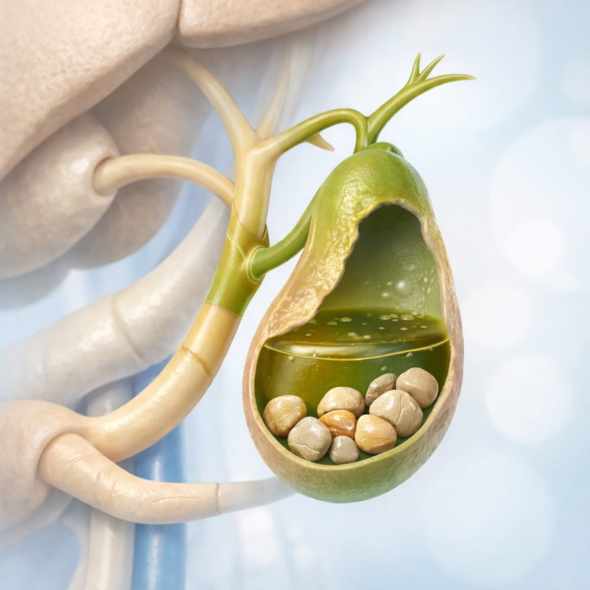 Бессимптомные камни в желчном пузыре Камни в желчном пузыре без симптомов, бессимптомное течение желчнокаменной болезни