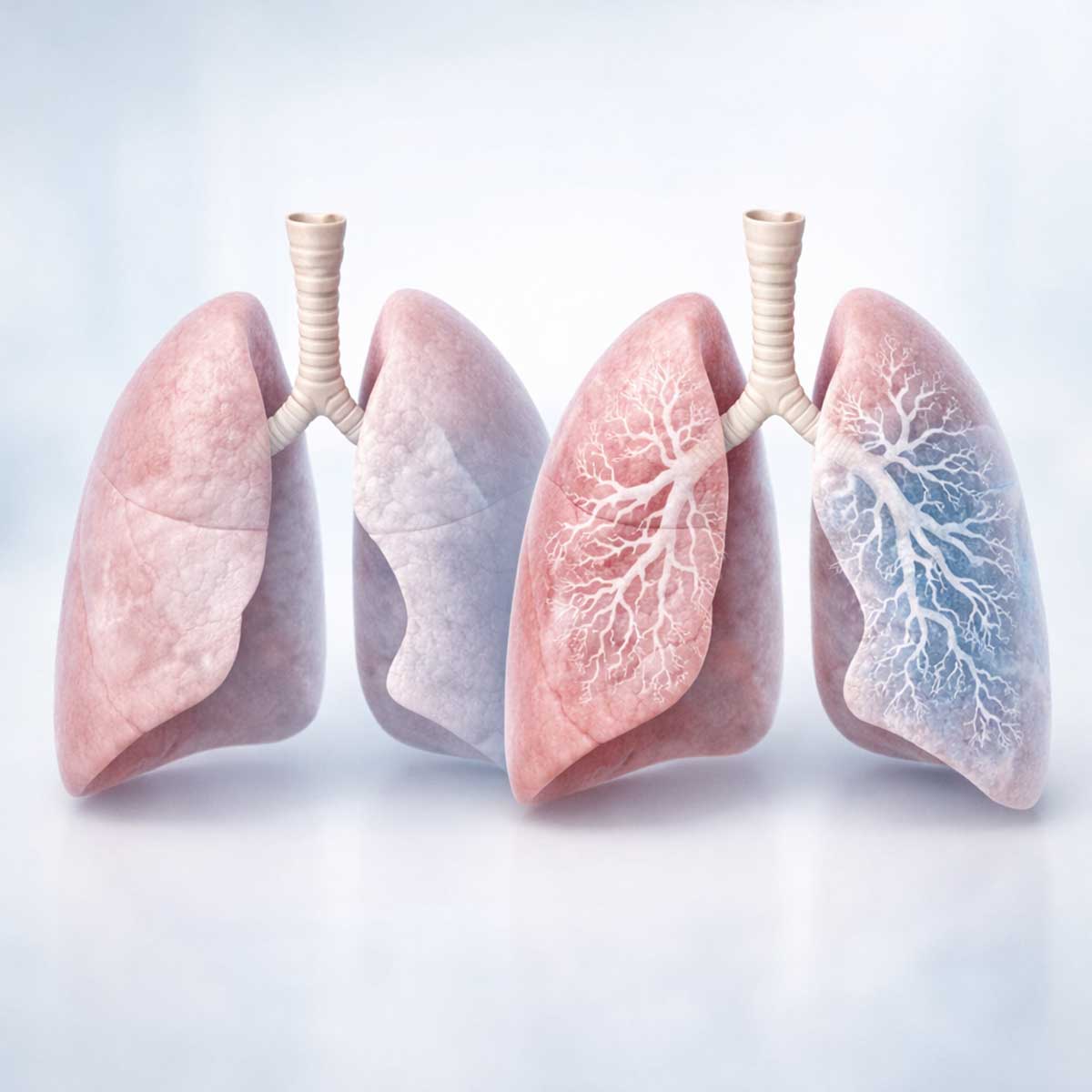 КТ легких с контрастом и без контраста — схематическое сравнение