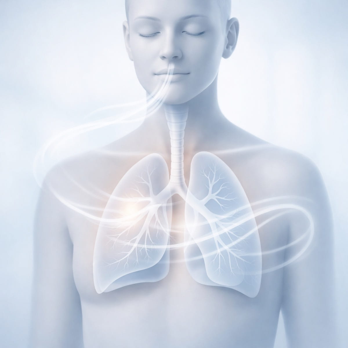 Самоконтроль дыхания при ощущении Самоконтроль дыхания: нейтральная визуализация внимания к дыханию и области грудной клетки