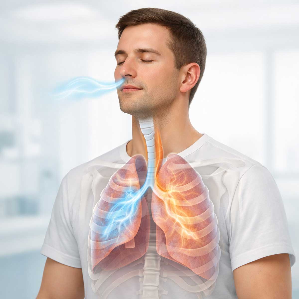 Упражнения для легких — дыхательные упражнения для улучшения дыхания и вентиляции легких