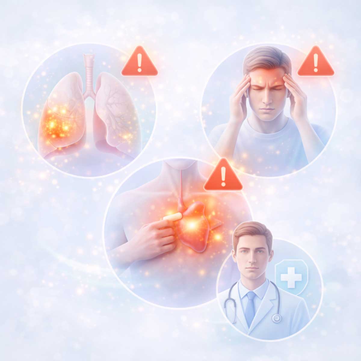 Тревожные симптомы в период восстановления после инфекционного заболевания